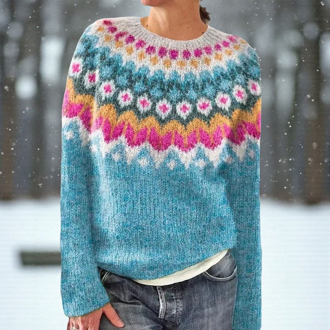 Ágústína™ | Elegant Vintage Sweater