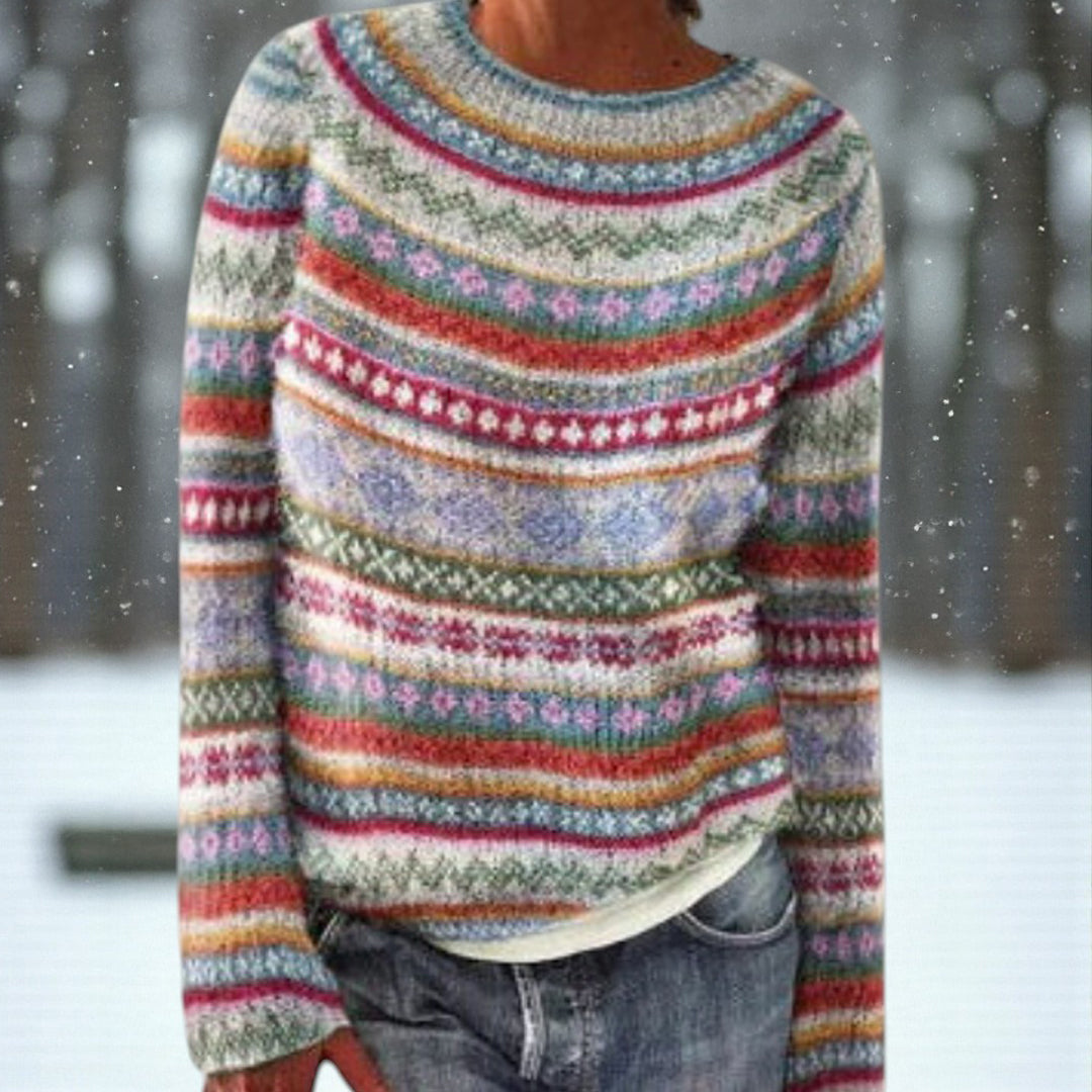 Ágústína™ | Elegant Vintage Sweater