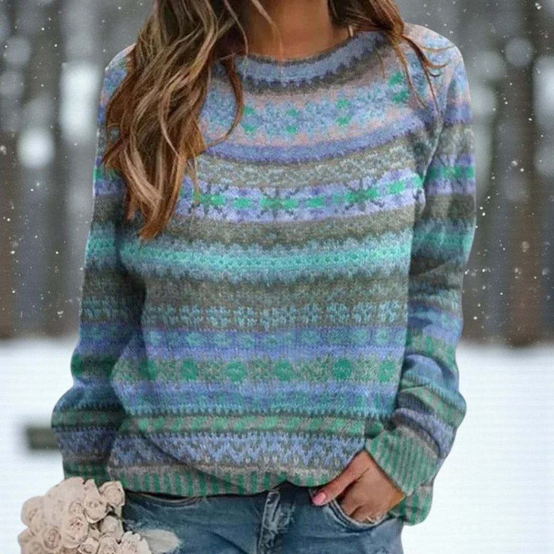 Ágústína™ | Elegant Vintage Sweater