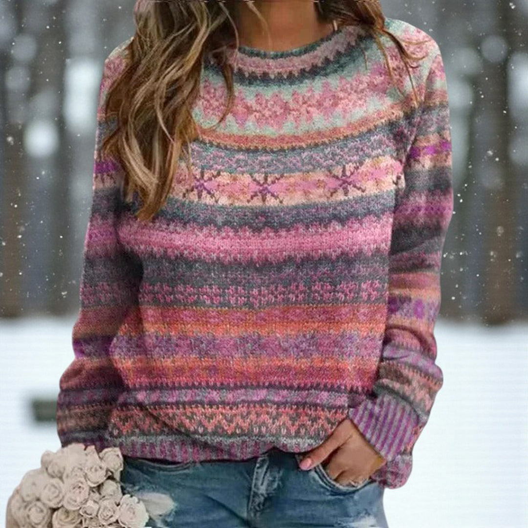 Ágústína™ | Elegant Vintage Sweater