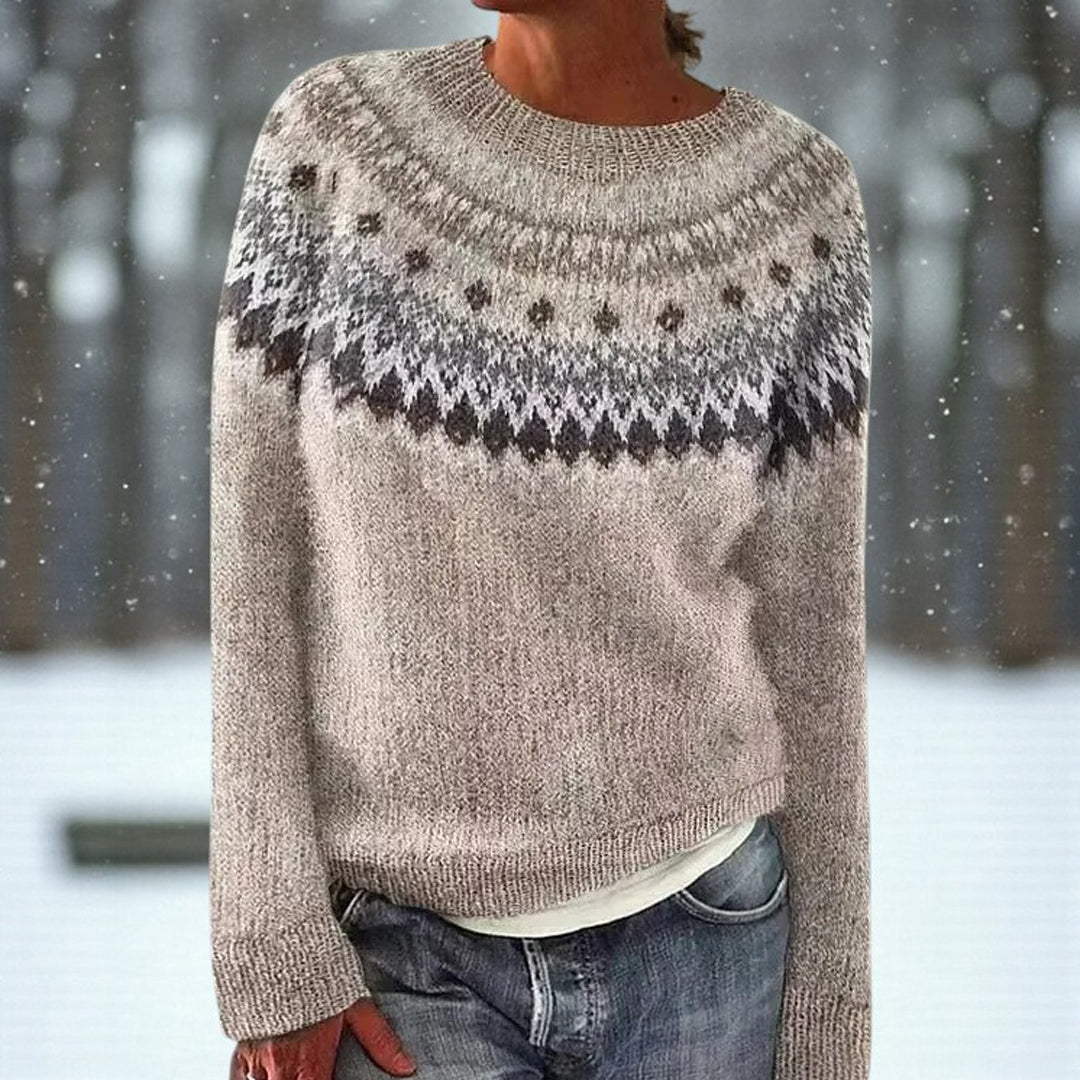 Ágústína™ | Elegant Vintage Sweater