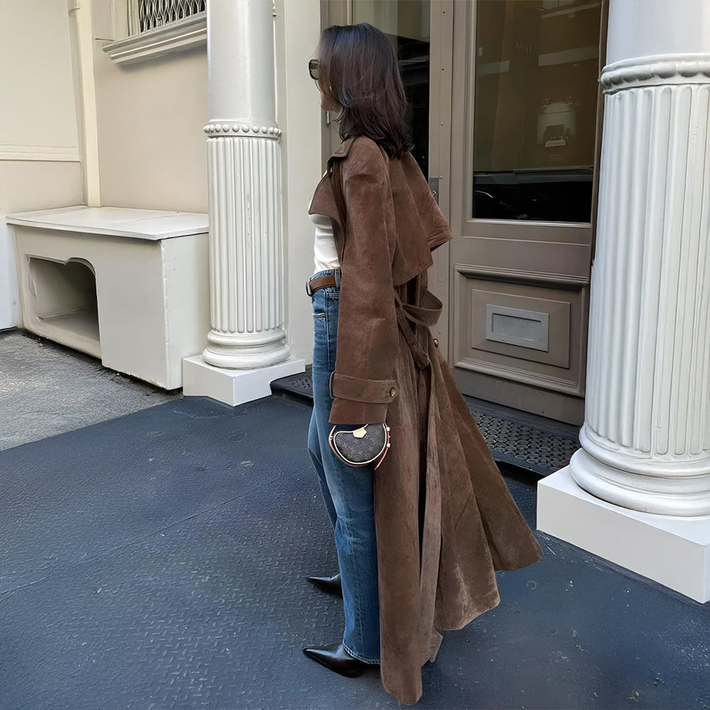 Emma™ | Trenchcoat Brun