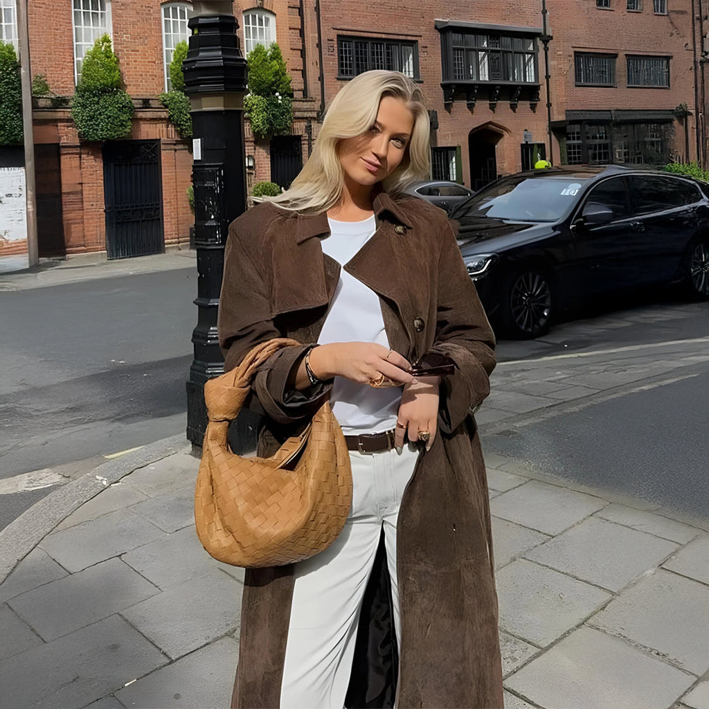 Emma™ | Trenchcoat Brun