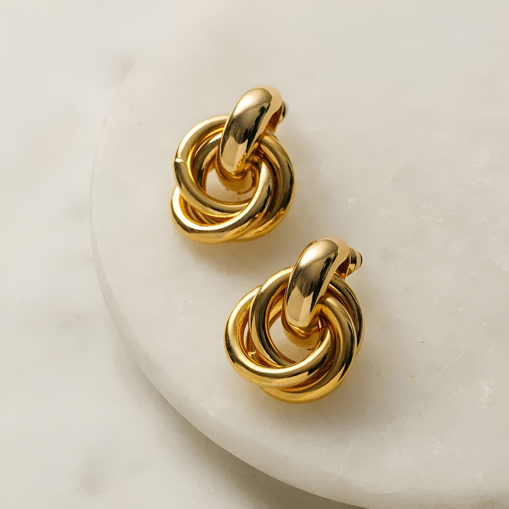 Veiga Øreringe i Guld