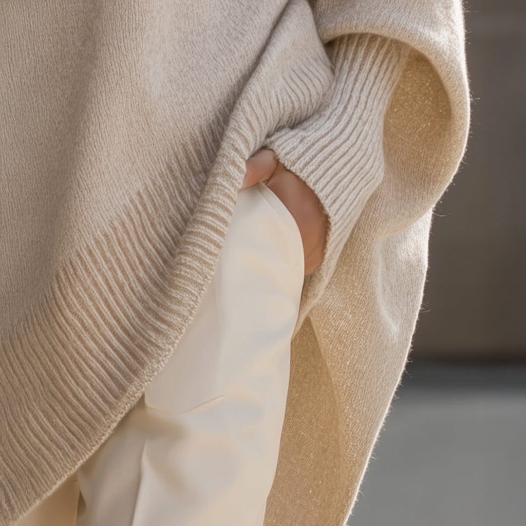 Ásmunda™ | Luksuriøs Poncho