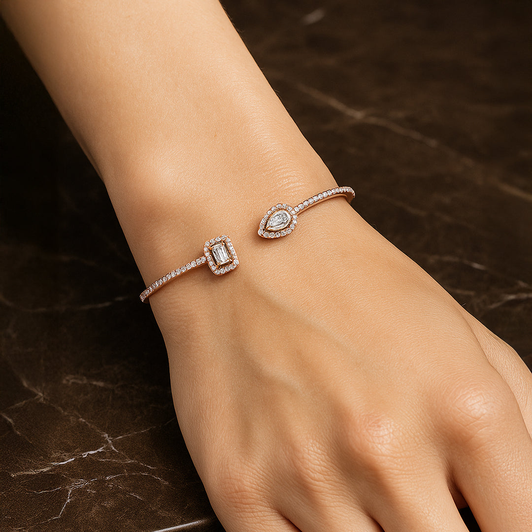 Tidløs Rose Manchet – Moderne Elegance