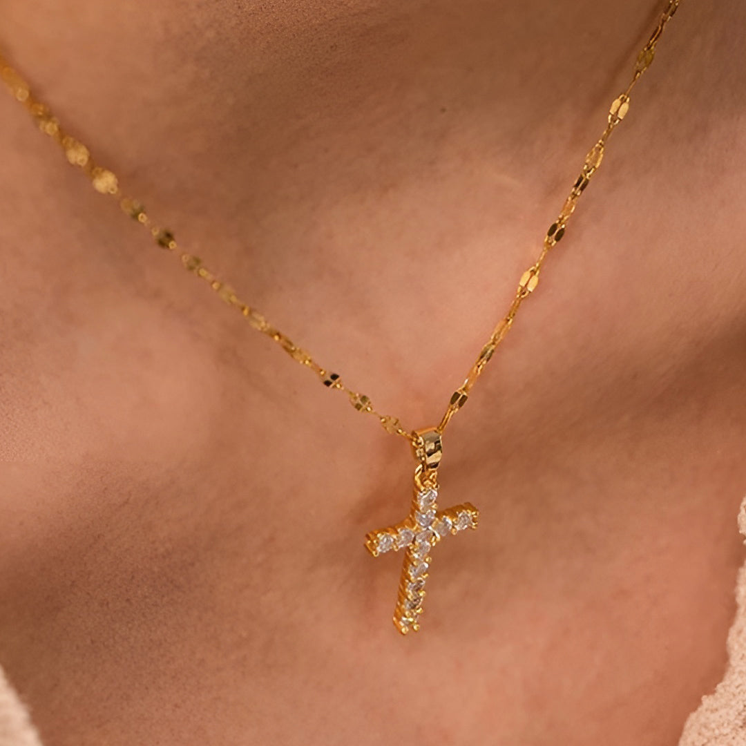 Iduna Korshalskæde I Guld