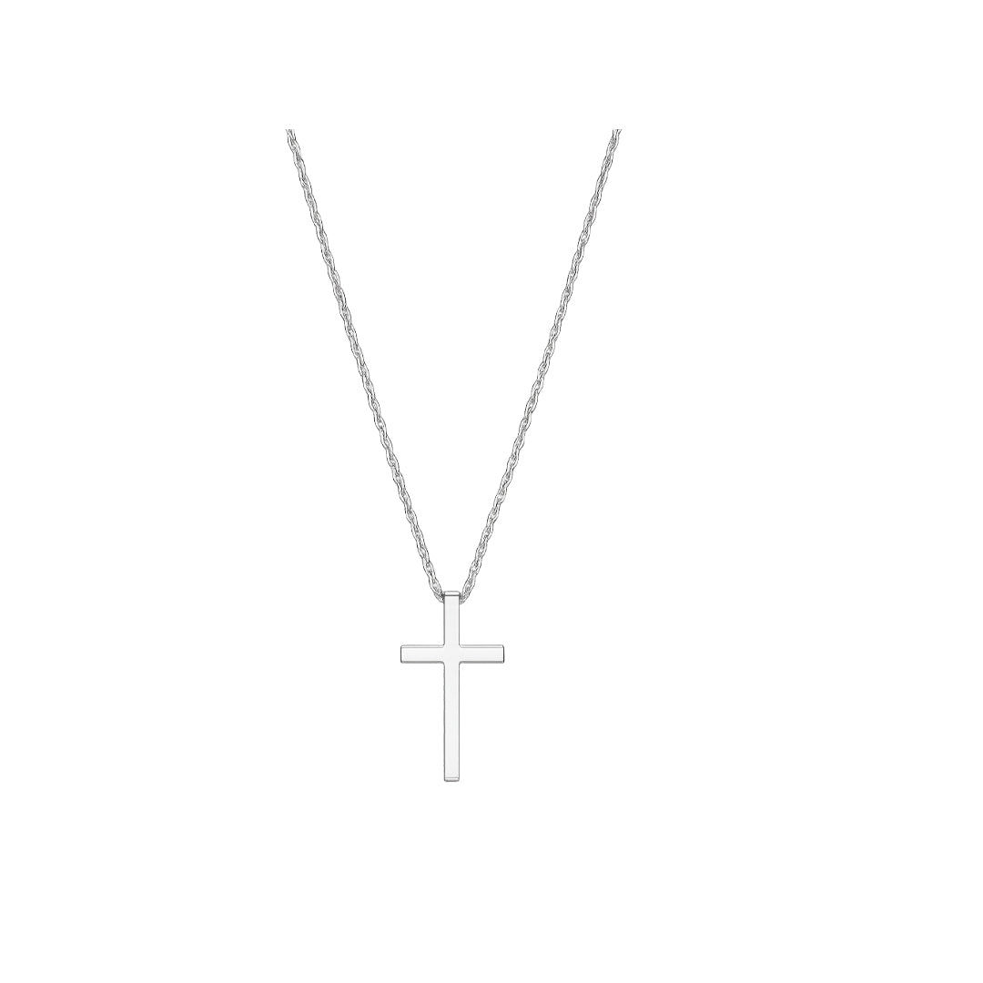 Sølv Kors Halskæde – Mode & Stil