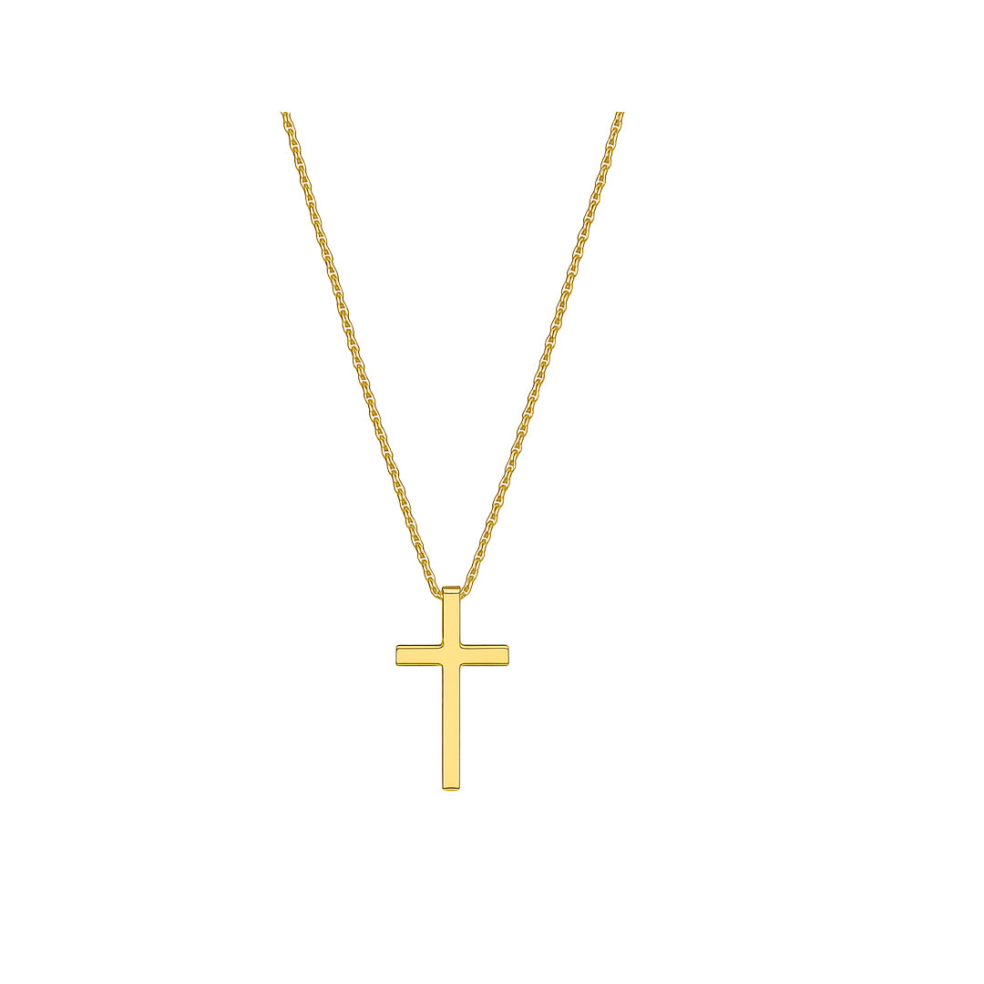 Guld Kors Halskæde – Mode & Stil