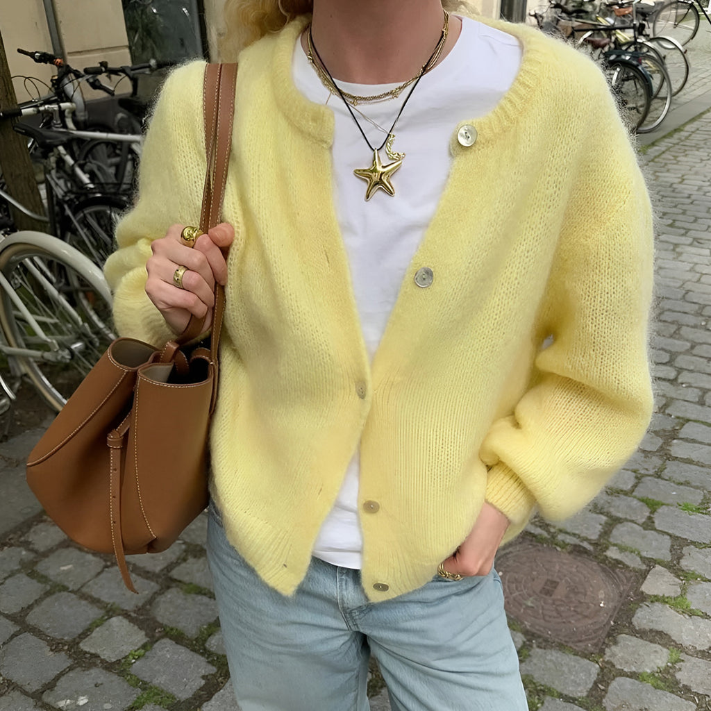 Vísa™ | Efterårs Strikket Cardigan