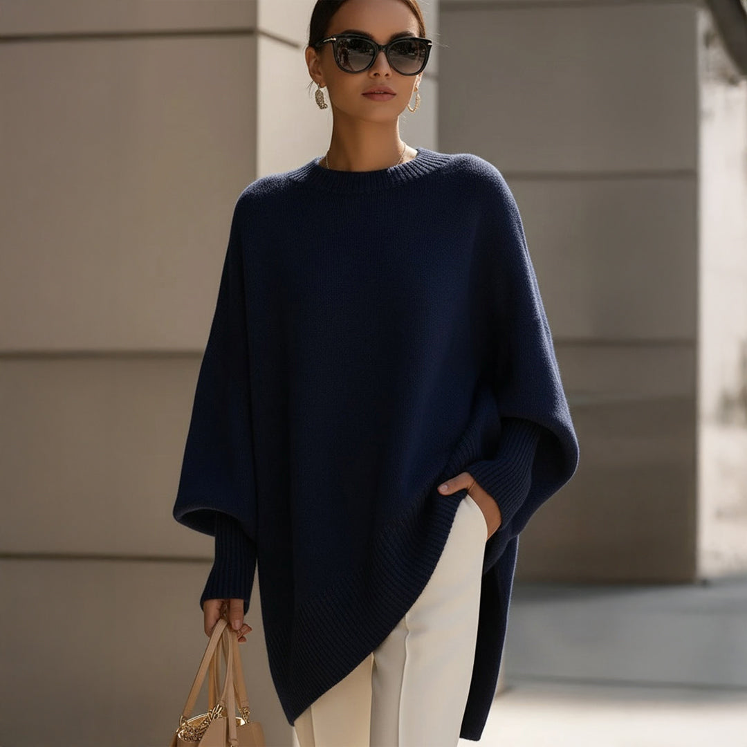 Ásmunda™ | Luksuriøs Poncho