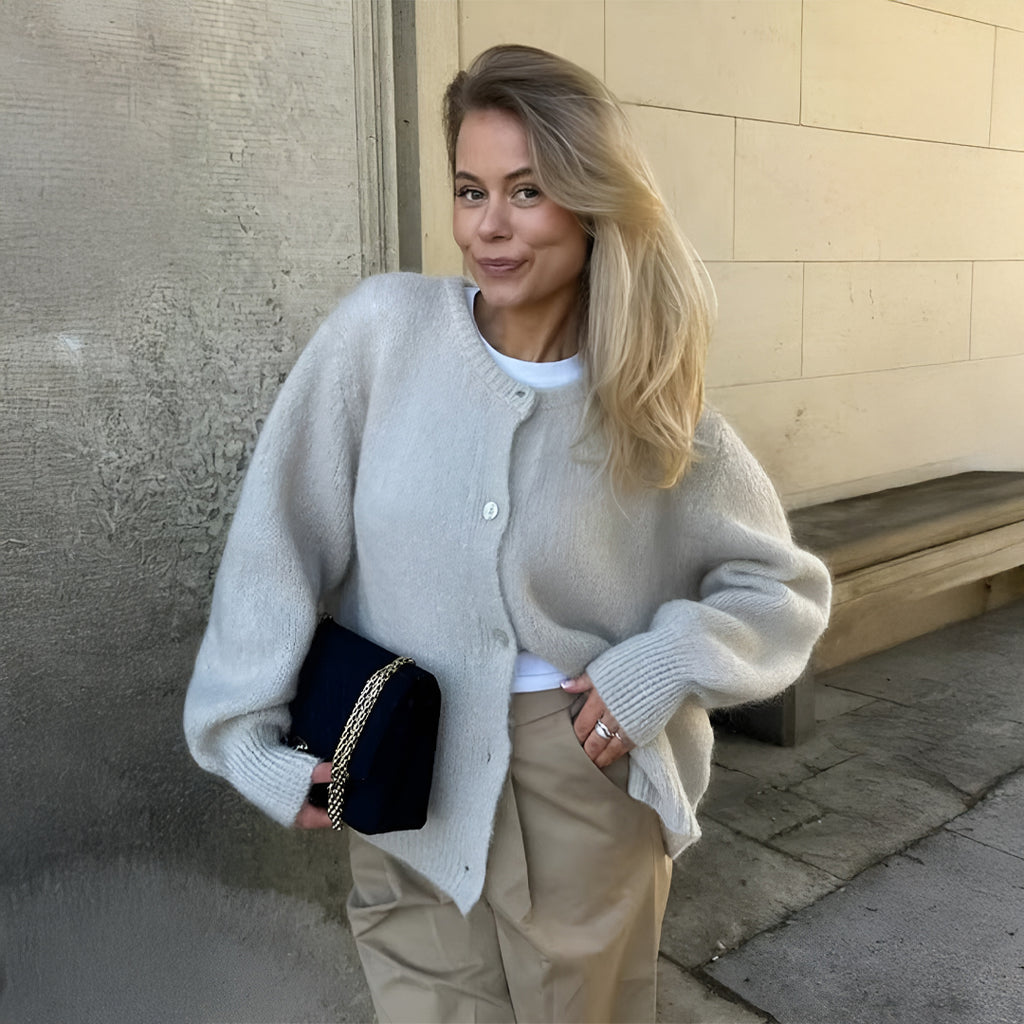Vísa™ | Efterårs Strikket Cardigan