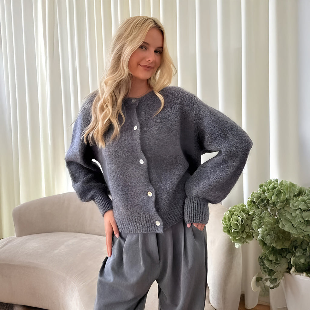 Vísa™ | Efterårs Strikket Cardigan