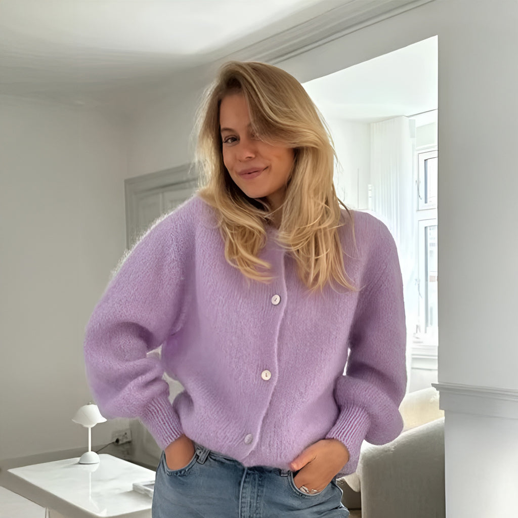 Vísa™ | Efterårs Strikket Cardigan