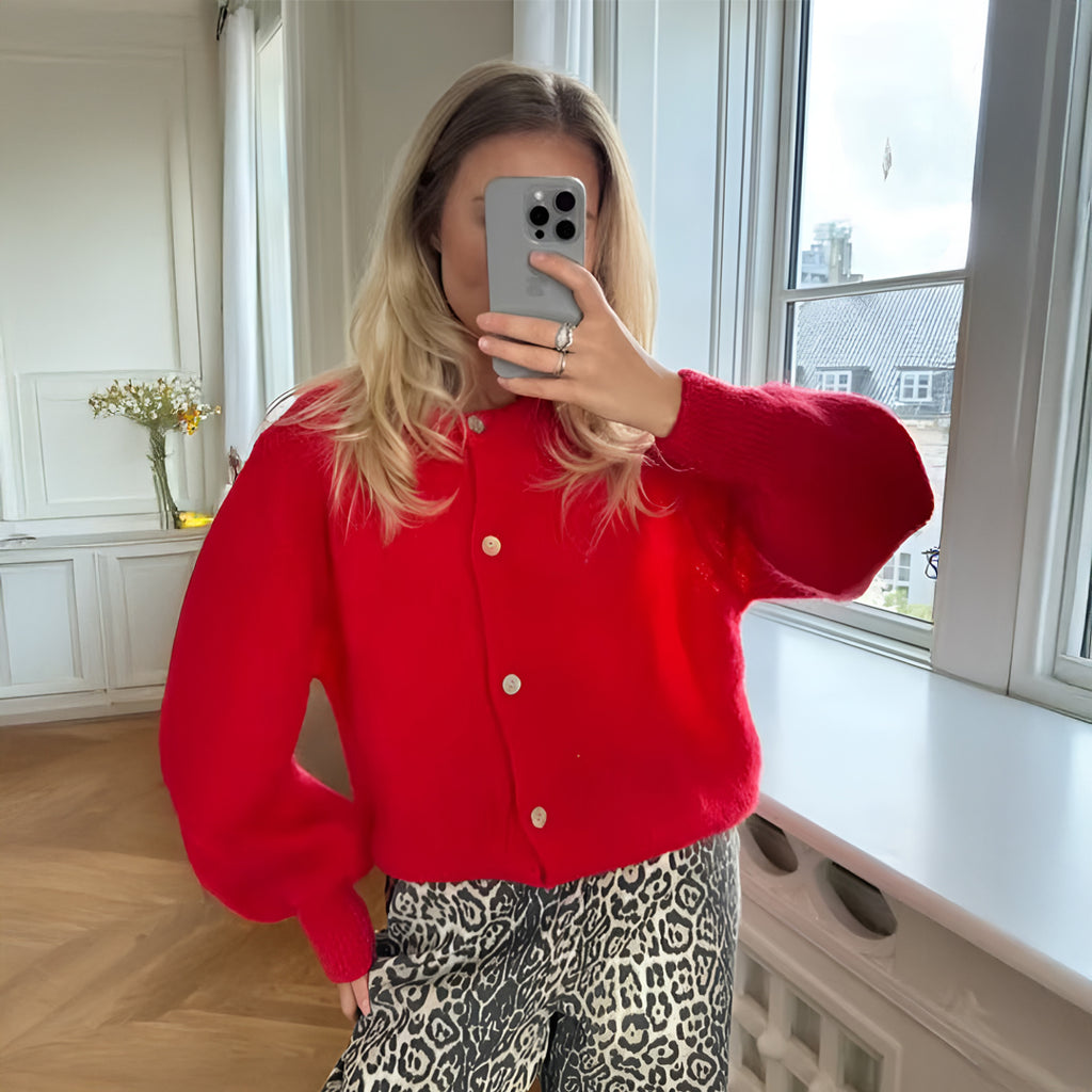 Vísa™ | Efterårs Strikket Cardigan