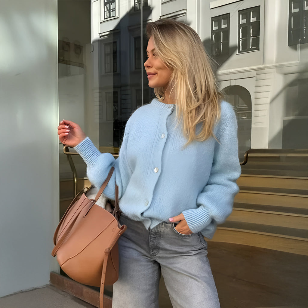 Vísa™ | Efterårs Strikket Cardigan