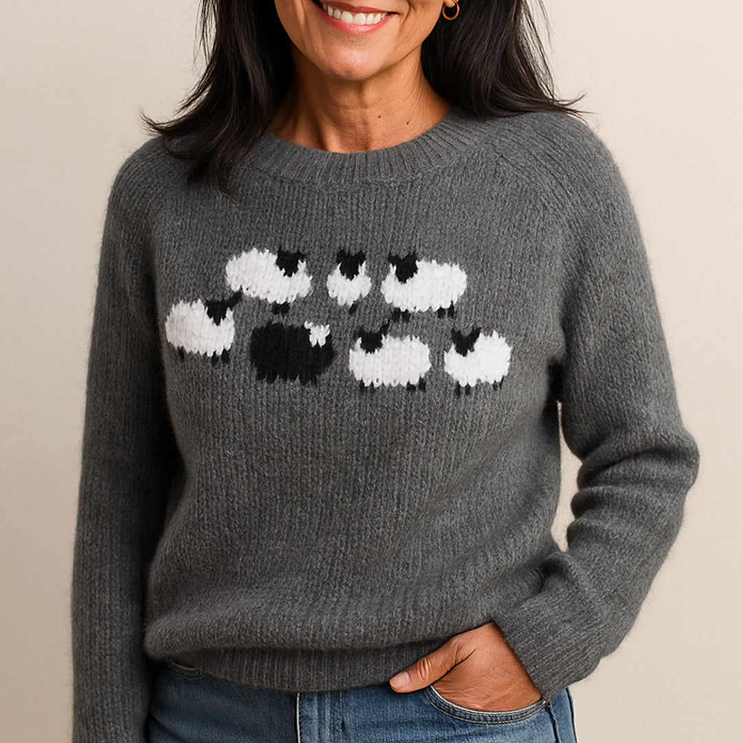 Vigdís™ | Nordic Sheep Sweater Mørkegrå