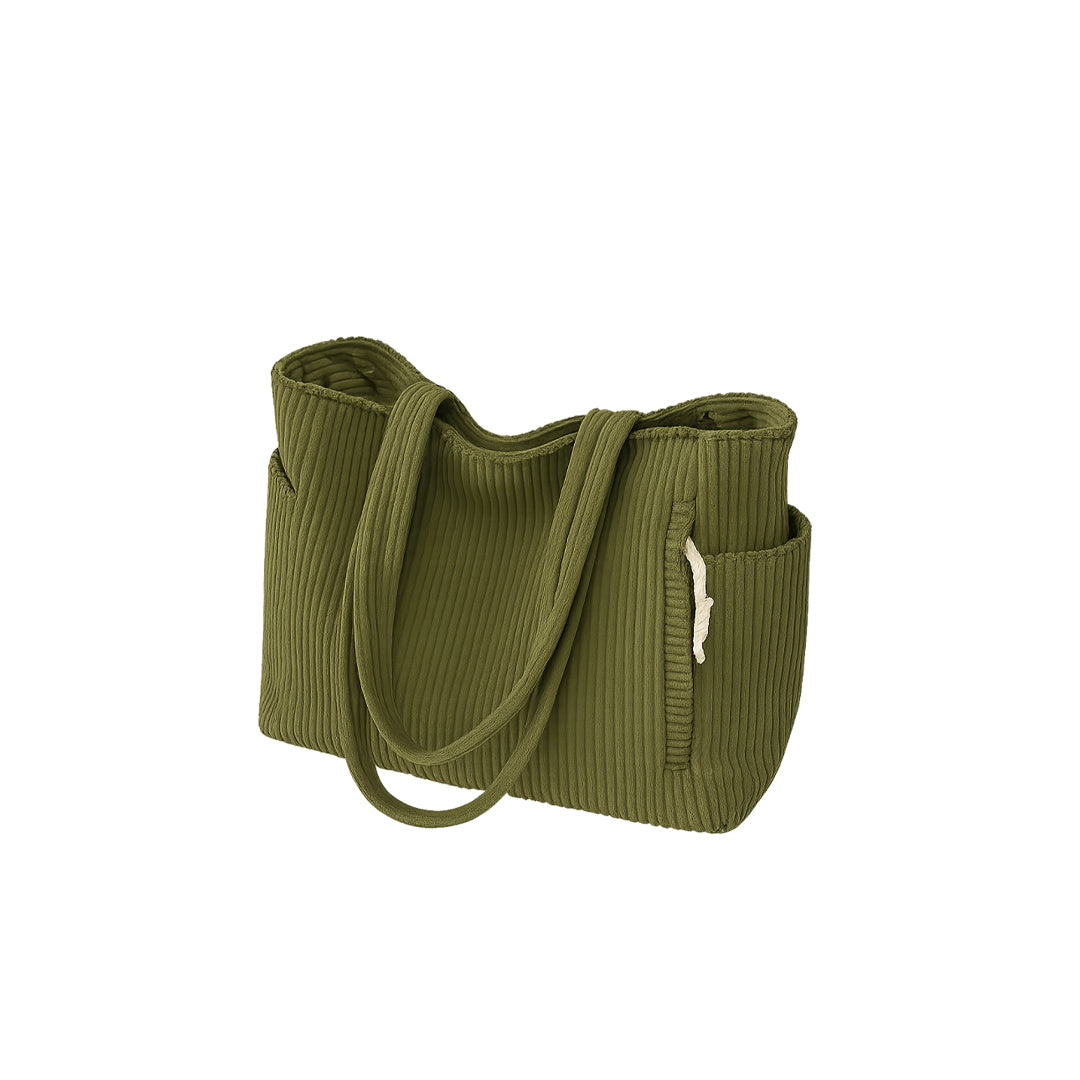 Kelby™ | Ribbet Mønster Grøn