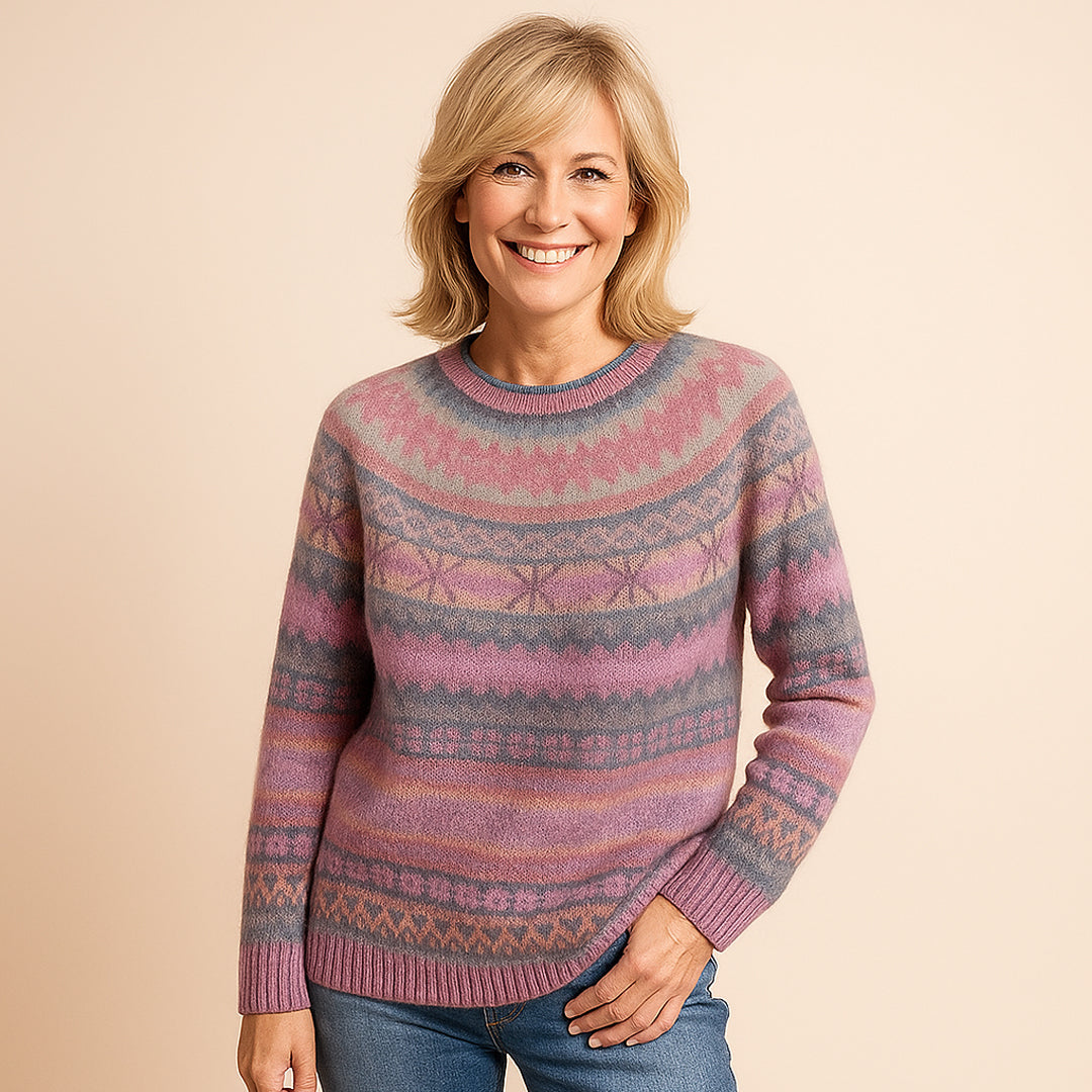 Villa™ | Elegant Vintage Sweater Pink